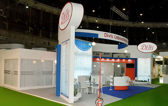exhibition stall fabricators for CPHI Exhibition