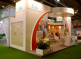 Exhibition Stall Designer at CPHI Exhibition