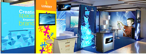 Luminy Exhibition display stands
