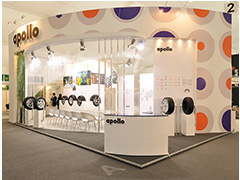 Exhibition Stand design and build for Apollo