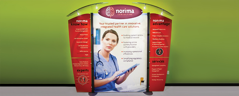 Portable Backdrop Display Stand