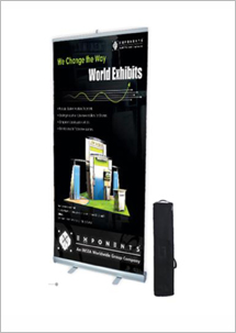  Roll Up Banner and Roll Up Banners Stands 